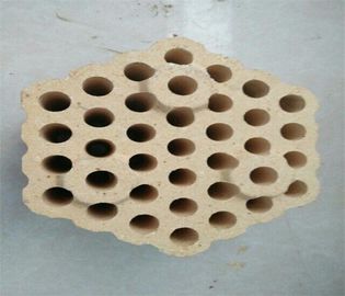 12 mattoni di argilla refrattaria del controllore dei fori, mattone refrattario d'isolamento della grata per la stufa di corrente d'aria calda