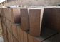 Colore materiale di Brown di chamotte della bauxite dei mattoni refrattari della silice della mullite per il forno da cemento