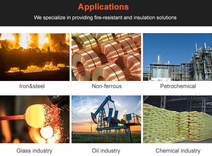 Polvere resistente al fuoco del cemento refrattario per la caldaia 1