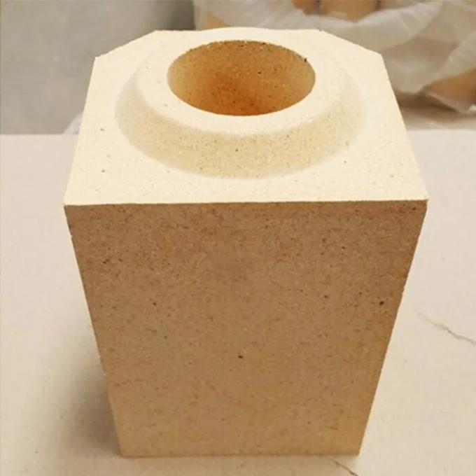 Fusione ad alta resistenza Refractory Runner Bricks Alumina Refractory Porous Nozzle Brick 1
