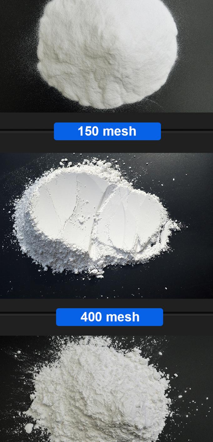 OEM Alta purezza 98,8 % Al2O3 Polvere per blasting media Alumina bianca fusa per l'industria refrattaria abrasiva 2