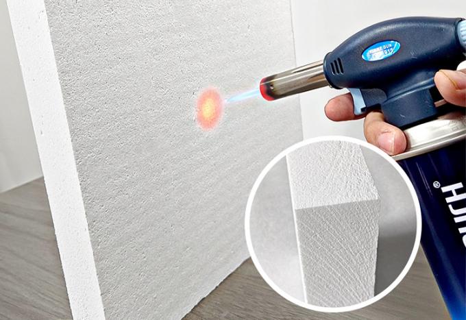 Tavole in fibra ceramica refrattarie a 2000 gradi Tavole in fibra mullite policristallina per forni e forni 0