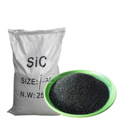 Abrasivo lucidante 98% 99% Sic Carburo di silicio Polvere F60 Carburo di silicio nero