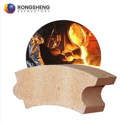 Resistenza alle alte temperature Alumina curva resistente al fuoco mattoni di argilla per forno e forno per pizza