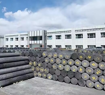 Rp Grafite Electrode Rod Hp150mm 250mm 350mm 450mm Forno ad arco di fusione di grado Uhp