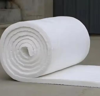 Materiale isolante termico per forno 1260 Copertura in fibra ceramica 128 kg/m3 Copertura in fibra di silicato di alluminio 160 kg/m3