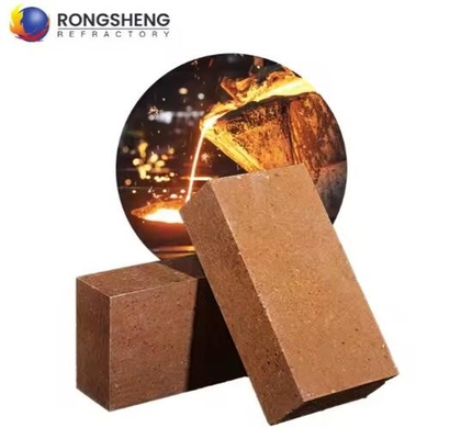 Lungsheng Refractory Mgo Fire Bricks Magnesia Refractory Brick per forni alcalini a fuoco aperto