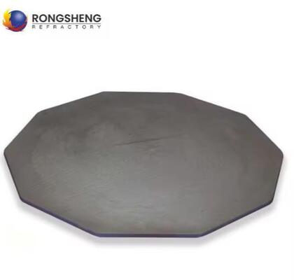 Rongsheng Refractory Nitride Bonded Silicon Carbide Forno Arredamento SiC Lastre ceramiche di alluminio Piastra composita di silicone carburo