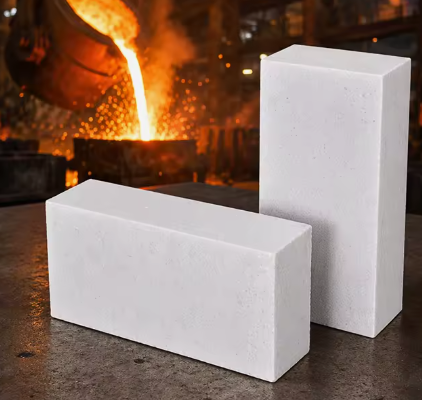 Alta purezza di alluminio fuso di corindone mullite mattoni ad alta temperatura forno di forno di corindone mullite mattoni refrattari