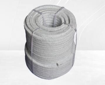 Corda ad alta resistenza della fibra ceramica di forza per il sigillo alla porta delle caldaie delle fornaci