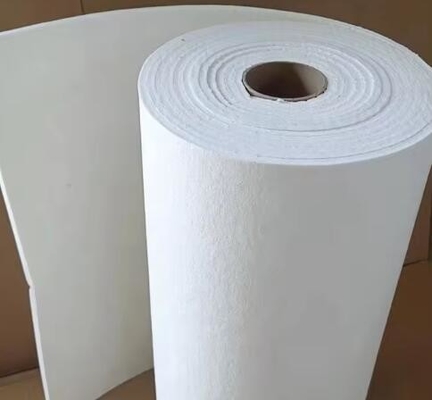 Isolamento termico 1260c 1400c Fascia di tenuta refrattaria Carta in fibra ceramica 3 mm