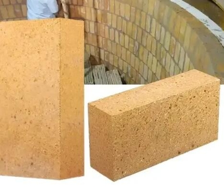 Produttori di mattoni refrattari per il fuoco Prezzo di mattoni per il fuoco ad alte prestazioni 230 X 114 X 65 mm Forno di mattoni di argilla per il fuoco in vendita