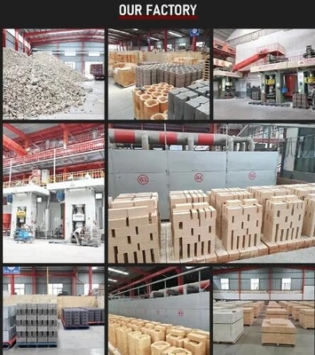 Fornace a fuoco aperto di base mattoni di magnesite 95% Mgo Fuso e sinterizzato mattoni di magnesia mattoni refrattari di magnesio per acciaio