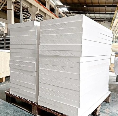 1260 Tavola di fibra ceramica refrattaria per isolamento termico Tavola di silicato di alluminio per forni industriali