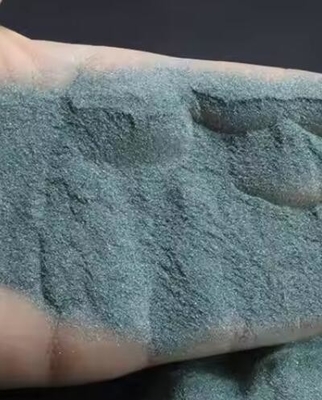 Purezza elevata 99% Sic polvere 16#~2000# Carburo di silicio verde refrattaria per abrasivi e sabbiatura