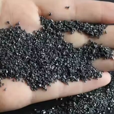 Polvere di carburo di silicio abrasivo Carborondone nero e verde Emery SiC polvere per la lucidatura