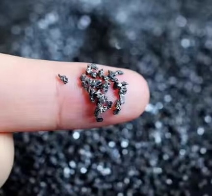 98% SiC Carburo di silicio Granella in polvere fine Purezza elevata Carburo di silicio nero in polvere