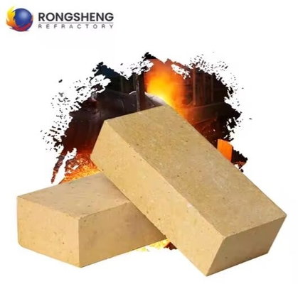 Mattoncini di alluminio per il fuoco SK34 SK36 SK38 SK40 Mattoncini di alluminio refrattari per forno rotativo