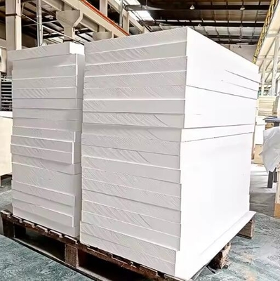 Isolamento ad alta temperatura da silicato di alluminio Copertura in fibra ceramica 20 mm 50 mm Tavola di isolamento termico in fibra ceramica