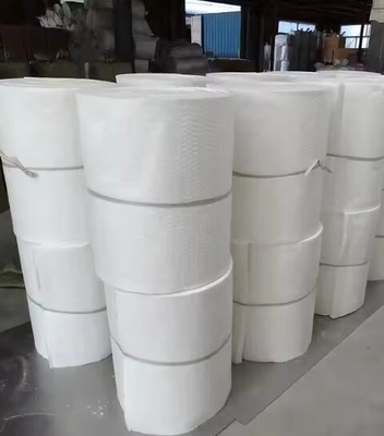Materiale isolante termico per forno 1260 Copertura in fibra ceramica 128 kg/m3 Copertura in fibra di silicato di alluminio 160 kg/m3