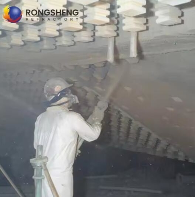 Materiale refrattarie per rivestimento EAF con resistenza agli urti termici