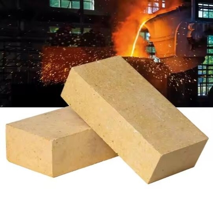 Grandi mattoni di silicato di alluminio ad alta temperatura a 1800 gradi per forni industriali