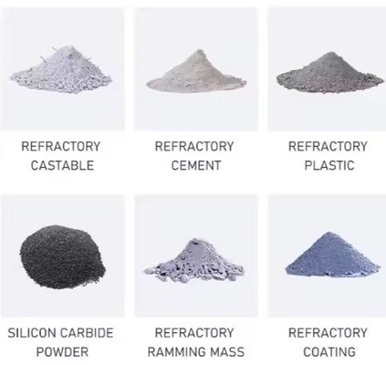 Rongsheng Fibre di acciaio di alluminio Castabili di alta qualità resistenti all'abrasione Fibre di acciaio refrattarie Castabili per forni industriali