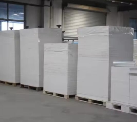 Forno di rivestimento forno di alluminio silicato Tavola resistente al calore 20mm 50mm 1430 gradi Tavole isolanti inorganiche in fibra ceramica