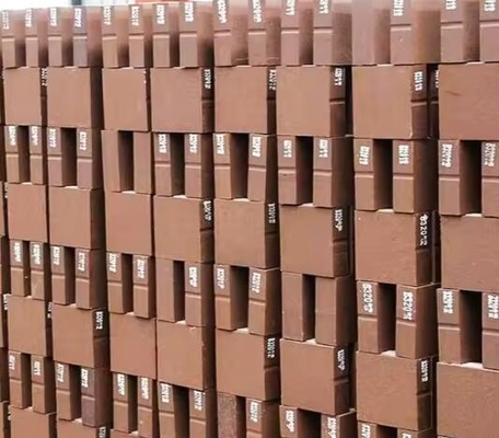 Lungsheng Refractory Mgo Fire Bricks Magnesia Refractory Brick per forni alcalini a fuoco aperto