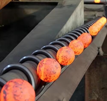 Medi di rettifica a sfera ad alto contenuto di Fe2O3 0,5-1,5% e resistenza alla compressione 50-100 MPa