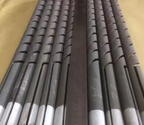 Elementi di riscaldamento a alta temperatura di carburo di silicio 1400c 1500c Sic Tubi elettrici di riscaldamento per forno