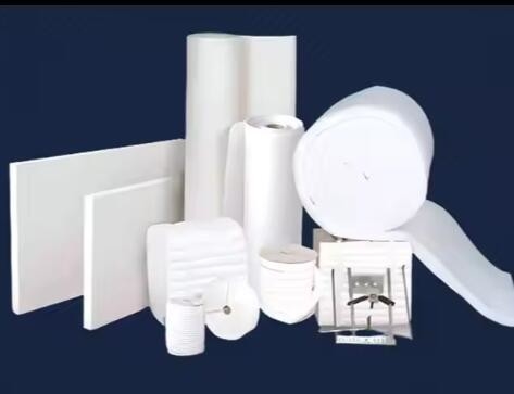 1430C Materiale refractario in fibre ceramiche per coperte/tabelle/piatti/tubi 1260C Isolamento termico