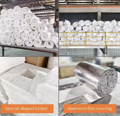 Isolamento ad alta temperatura Fibra ceramica di lana Prodotti in fibra ceramica di silicato di alluminio su misura