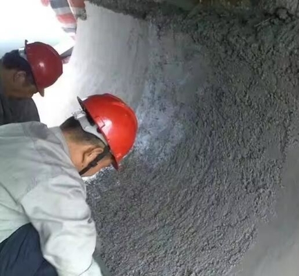 Riparazione di caldaie da forno Refractory Castable con resistenza agli alcali 1500C Alta resistenza acido prova