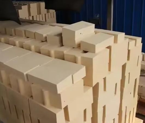 Rivestimento del forno mattoni refrattari ad alta alumina 48%-80% Al2o3 mattoni resistenti al fuoco mattoni di allumina anti-peeling