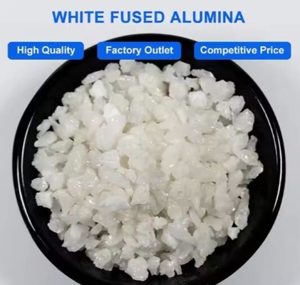 Alumina di alta purezza bianca fusa WFA 99% ossido di alluminio corindone con polvere di carburo di silicio