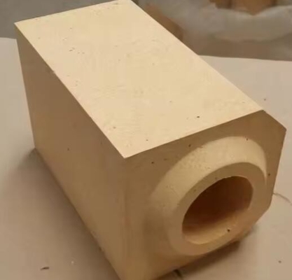 Ferro di acciaio Fonderia rotondo refrattaria mattoni funnel/maniglia/rotondo/quadrato di allumina Fireclay Runner mattoni Fusione ugelli mattoni