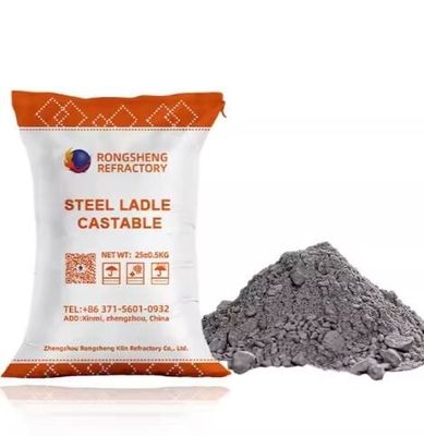 Prezzo di fabbrica Resistenza agli urti termici Lavasciatura Tundish Copertura in polvere Lavasciatura in acciaio Refractory Castable For Pouring Lavasciatura