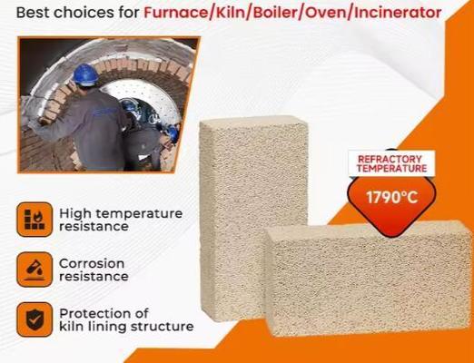 Prodotti chimici Chimici inorganici Prodotti non metallici Refrattari Allumina per alte temperature Mattoni isolanti termici Ladrillos Refractarios Mattoni refrattari in alluminio per forni di fusione del ferro