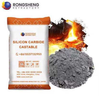 Granforno Refractorio Fusoferro Fusoforno di Carburo di Silicio Fusoforni Monolitici Refractori per Caldaie