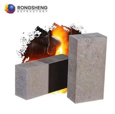 Rivestimento di forni industriali Materiali refrattari di alta allumina Zirconia Resistenza alla corrosione Zirconia mattoni refrattari