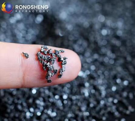 Alta purezza 98,5% Sic Polvere Carborondone Grit Nero Verde Polvere di Carburo di Silicio per Abrasivi e Refrattari