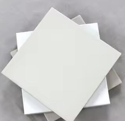 Piastra ceramica di zirconia Al2O3 per forno ad alta temperatura Applicazione ceramica industriale Taglio personalizzato Processo di piegatura