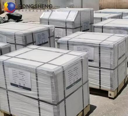 Altissima densità AZS 33 AZS 36 AZS 41 Blocchi fusi refrattari AZS Zirconia Corindone per forno di fusione del vetro