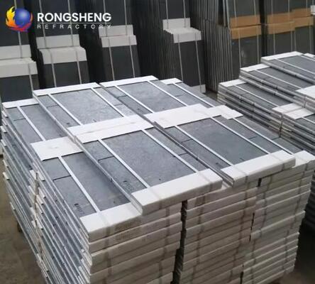 Piastre personalizzate in carburo di silicio rotonde quadrate SIC, SSSIC, RBSIC lastra mensola forno in carburo di silicio legato al nitruro per forno ceramico