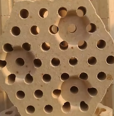Mattoni refrattari industriali del controllore dell'alta silice dell'allumina del mattone refrattario per la stufa calda di scoppio e la fornace rigenerativa