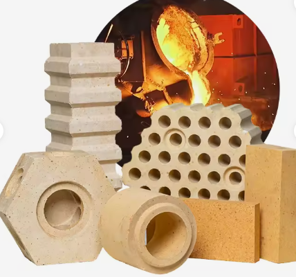 Mattoni refrattari industriali del controllore dell'alta silice dell'allumina del mattone refrattario per la stufa calda di scoppio e la fornace rigenerativa