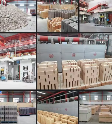 Mattoni refrattari del rivestimento del mattone della mullite del corindone dell'alta allumina di Rongsheng per il forno da cemento del forno di vetro e l'industria siderurgica