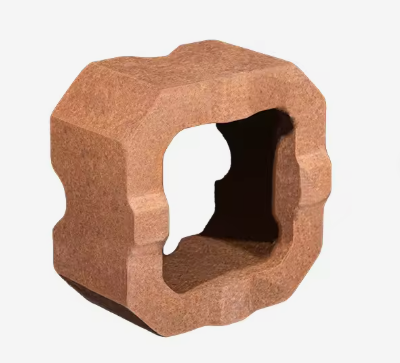 Rongsheng Magnesio ad alta temperatura mattoni 92 95 MGO Magnesite mattoni di accumulo di calore Refractory Magnesia mattoni 230x114x65mm