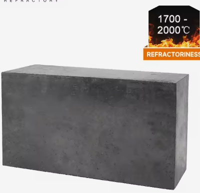 Mattoni refrattari in carbonio di magnesia immagazzinati nel forno di fusione del ferro di alta qualità del mattone di carbonio della magnesite di prezzo di fabbrica della Cina